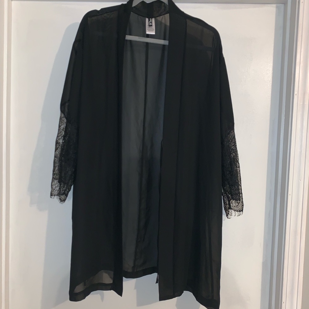 Adore Me Sheer Lingerie Robe